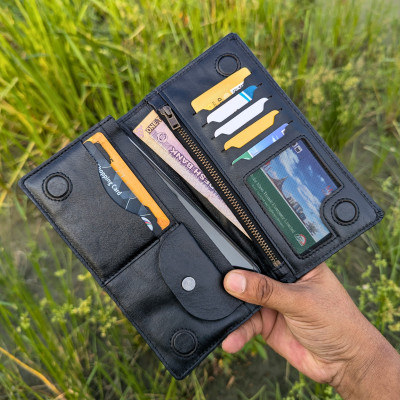 KarwaN Nexus Dual Chamber Long Wallet