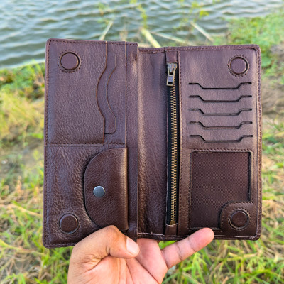 KarwaN Nexus Dual Chamber Long Wallet